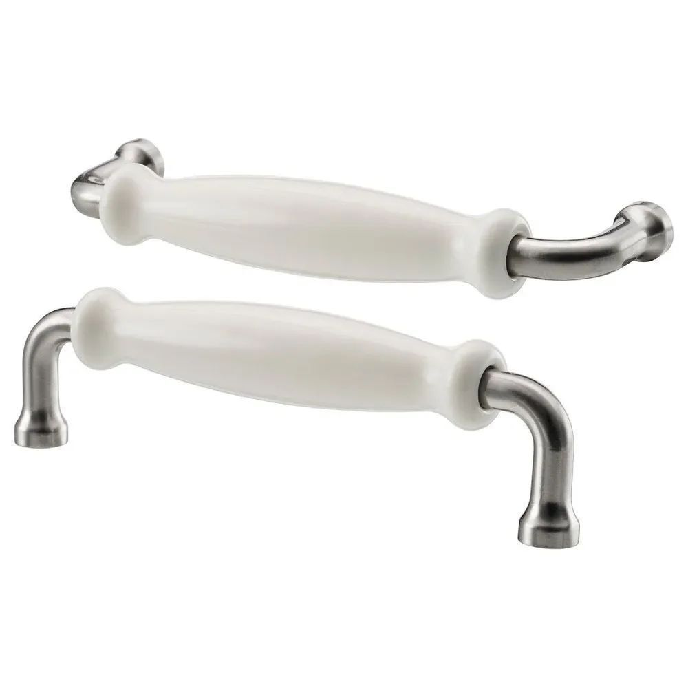NWT HISHULT handle, porcelain white, 140 mm lot of 3 sets of 2